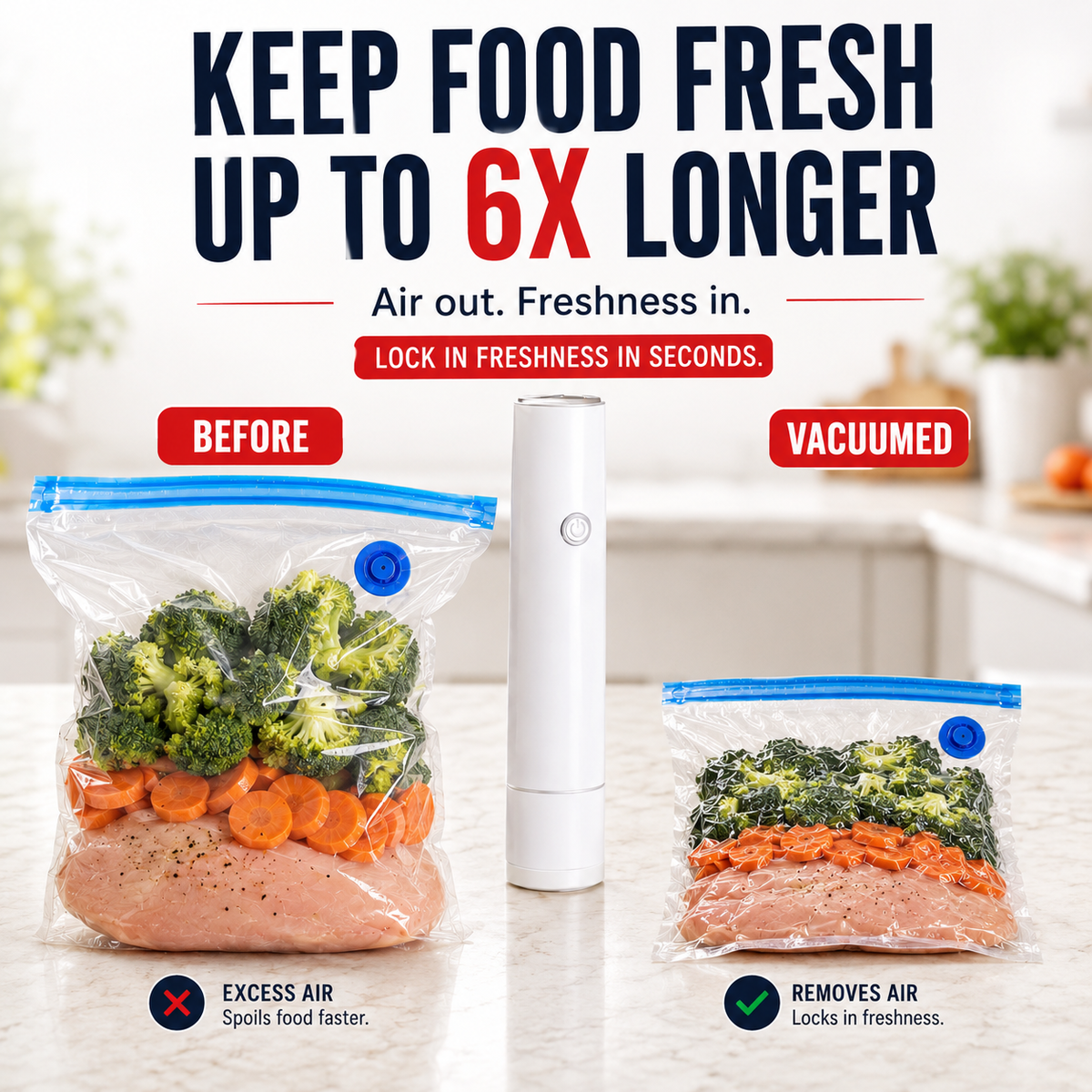 FreshGuard™ Pro Vacuum Sealer – Fresh Guard